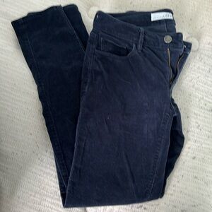 LOFT Curvy Skinny Corduroy Pants